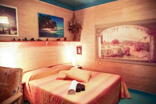 Postel nebo postele na pokoji v ubytování B&B Villa Liz Varese