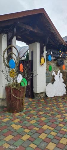 Fotografie z fotogalerie ubytování АНАСОЛЬ з чаном - джакузі басейн з підігрівом v destinaci Slavske
