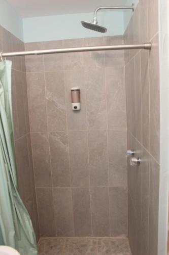 Koupelna v ubytování Hostal Vega