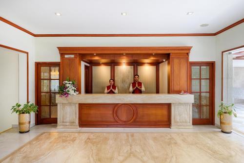 Vstupní hala nebo recepce v ubytování Club Mahindra Golden Landmark, Mysuru