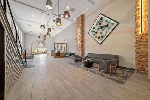 Hampton Inn & Suites by Hilton Mesquiteにあるシーティングエリア