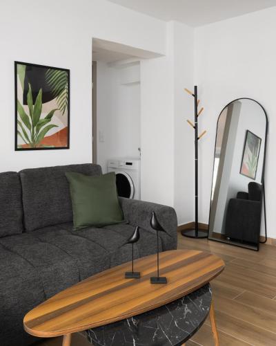 Χώρος καθιστικού στο Babylon Luxury Suites No1 by BiNoBi!