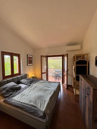Postel nebo postele na pokoji v ubytování Beachhouse Casa del Mare Sardegna