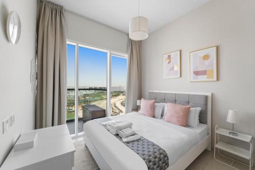 Modern 1BR at Golf Vita A in Damac Hills Near Golf