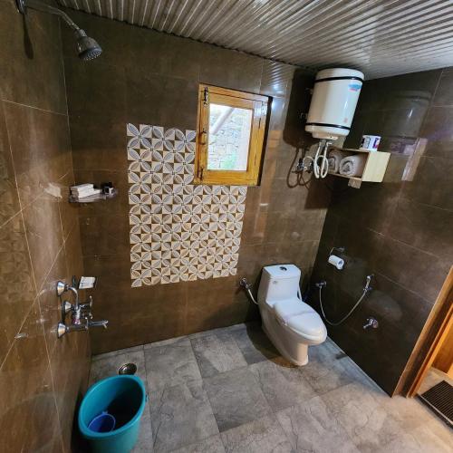 Koupelna v ubytování Namlang Resort