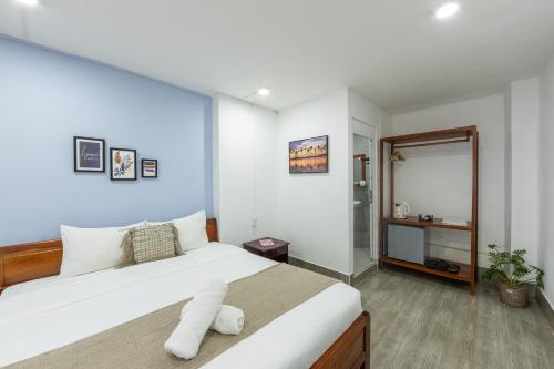 Postel nebo postele na pokoji v ubytování Canaan Beach Resort