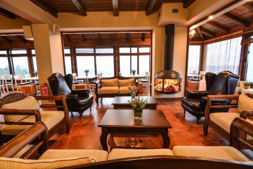 Гостиная зона в Hotel Iliovasilema