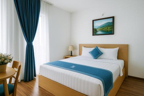Voodi või voodid majutusasutuse Tuan Thuy Hotel toas