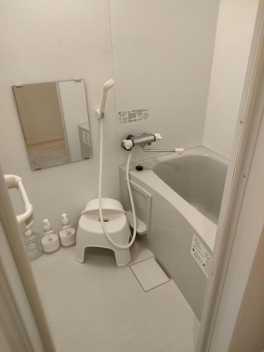 Ένα μπάνιο στο apartment hotel myu 郡山
