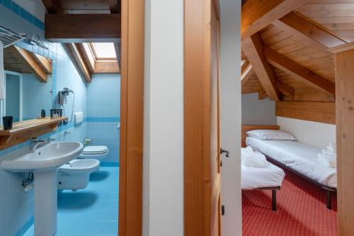 Koupelna v ubytování Gaarten Hotel Benessere Spa by Kleos Group Collection