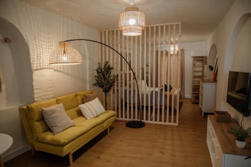 TV a/nebo společenská místnost v ubytování REFORMADO Apartamento Los Jereles