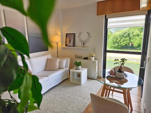 Et opholdsområde på At The Beach Fisterra