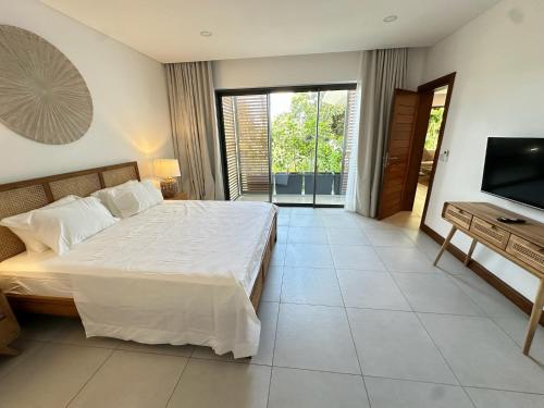 Jardin sur la mer de Pointe aux Canonniers