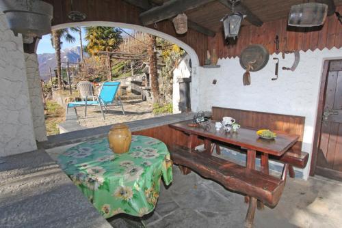 Patio nebo venkovní prostory v ubytování Casa Ai Vigneti by HolAp SA