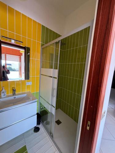 Ένα μπάνιο στο B&B Casa di Donna