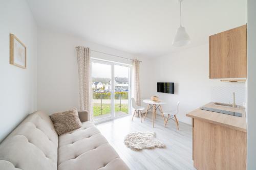 Apartament 01, Rodzinny z Tarasem, Grzybowo Centrum - Nadmorska 26