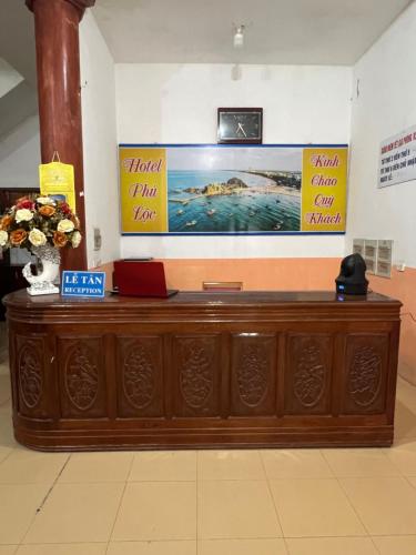 Vstupní hala nebo recepce v ubytování Khách Sạn Phú Lộc