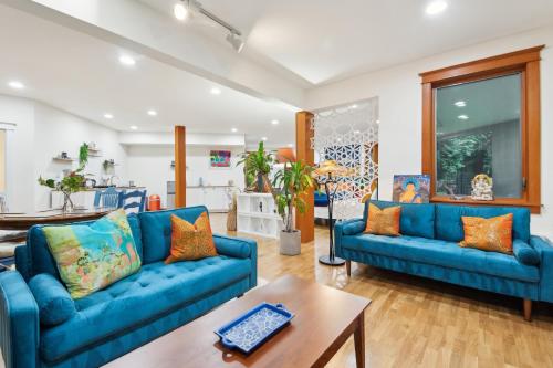 Gallery image of Lush Garden Home - Private Gym & Ferry Access in Hawley