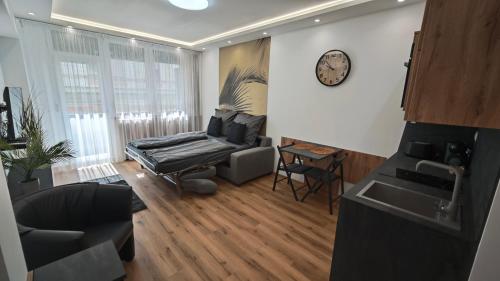 Χώρος καθιστικού στο Exclusive Home Szeged