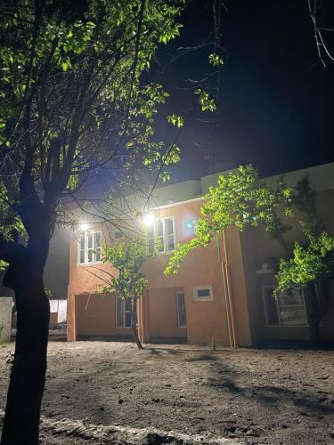 Bygningen som pensionatet ligger i