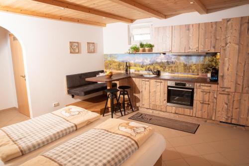 Køkken eller tekøkken på Landhaus Ambiente