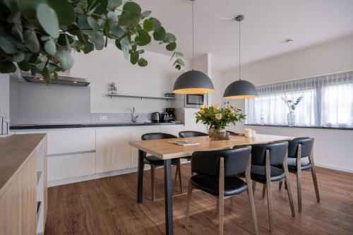 Η κουζίνα ή μικρή κουζίνα στο Hello Zeeland - Veerse Wende - Lamsoor 17