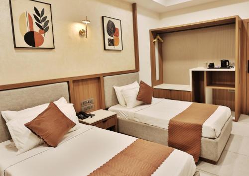 Hotel Skyvistaにあるベッド