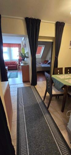 Posezení v ubytování TüzesVíz APARTMAN
