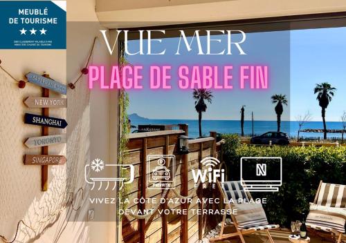 Studio Eclat Marine 3 Etoiles - Vue Mer - Parking-Clim-Plage à 20 mètres - CapitalChic Services Saint-Aygulf