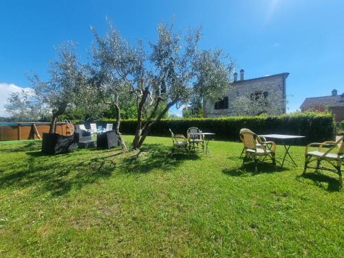 Κήπος έξω από το Le Crete Senesi
