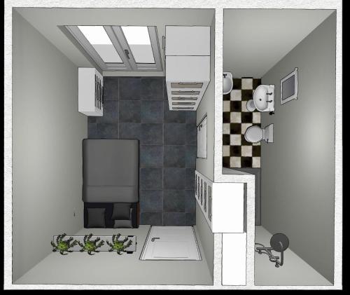-Camera 02 SINGOLA con BAGNO- MilanoRooms Viale Ungheria