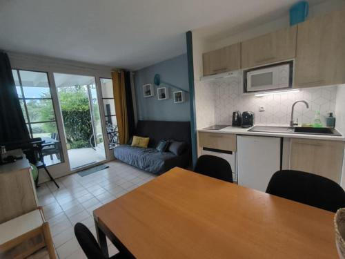 Studio 4 pers / terrasse / espace aquatique