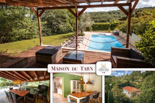 Maison du Tarn - Piscine Chauffée - Nature