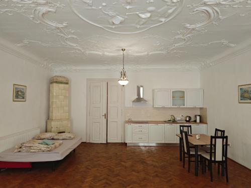 En eller flere senge i et værelse på Clasic Studio Central