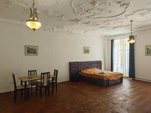 Ένα ή περισσότερα κρεβάτια σε δωμάτιο στο Clasic Studio Central