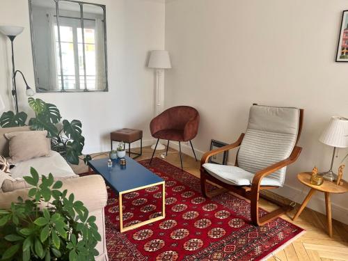 Photo de la galerie de l'établissement Charmant 2 pièces quartier Parc des Princes, à Boulogne-Billancourt