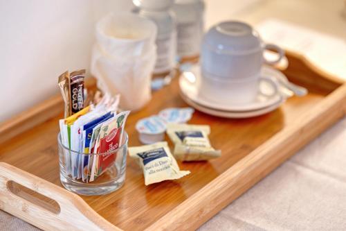 Utensilios para hacer té y café en Al San Michele