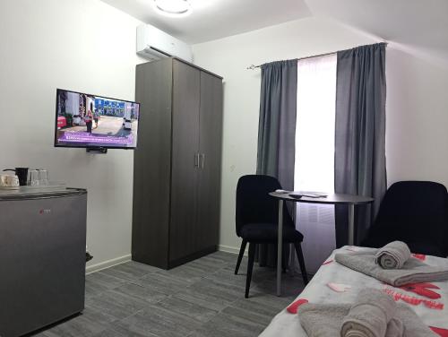 Villa Vlastaにあるテレビまたはエンターテインメントセンター