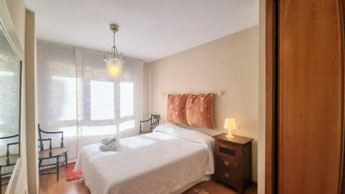 Postel nebo postele na pokoji v ubytování Apartamento el Rinconin