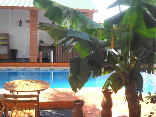 Piscina en o cerca de Si Mi Capitán - Cabañas & Habitaciones