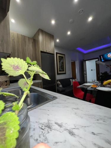 Televisyen dan/atau pusat hiburan di Maria's house