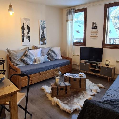 Photo de la galerie de l'établissement Le studio du Cerf, à Chamonix-Mont-Blanc