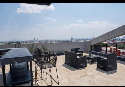 Μπαλκόνι ή βεράντα στο Departamento 102 torre arcati
