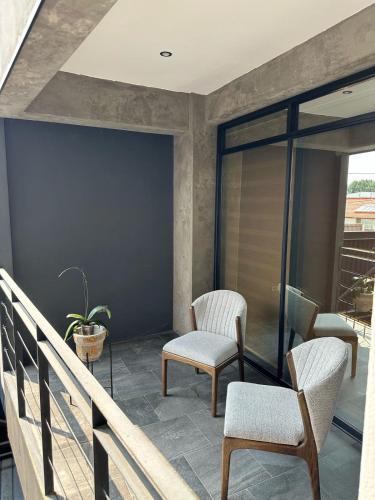 Μπαλκόνι ή βεράντα στο Departamento 102 torre arcati
