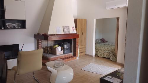 Ένα ή περισσότερα κρεβάτια σε δωμάτιο στο Alma House