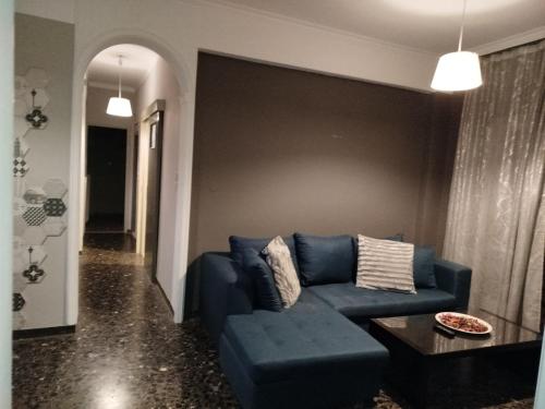 Χώρος καθιστικού στο Serenity apartment chania city centre