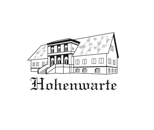 a sketch of a building with the words lithuania at Hohenwarte in Højer