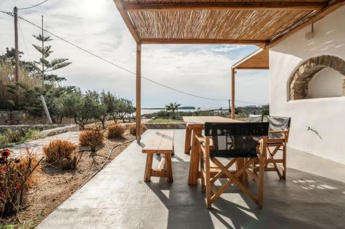 Μπαλκόνι ή βεράντα στο Nerea Sunset View Apartment