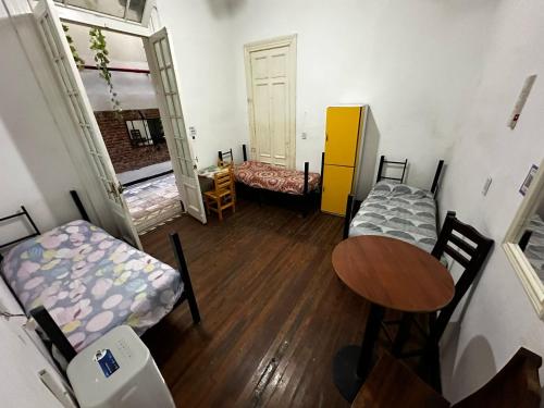 Postel nebo postele na pokoji v ubytování IDEAL CENTER
