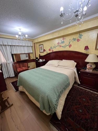 Hotel Ciudad de Vitoriaにあるベッド